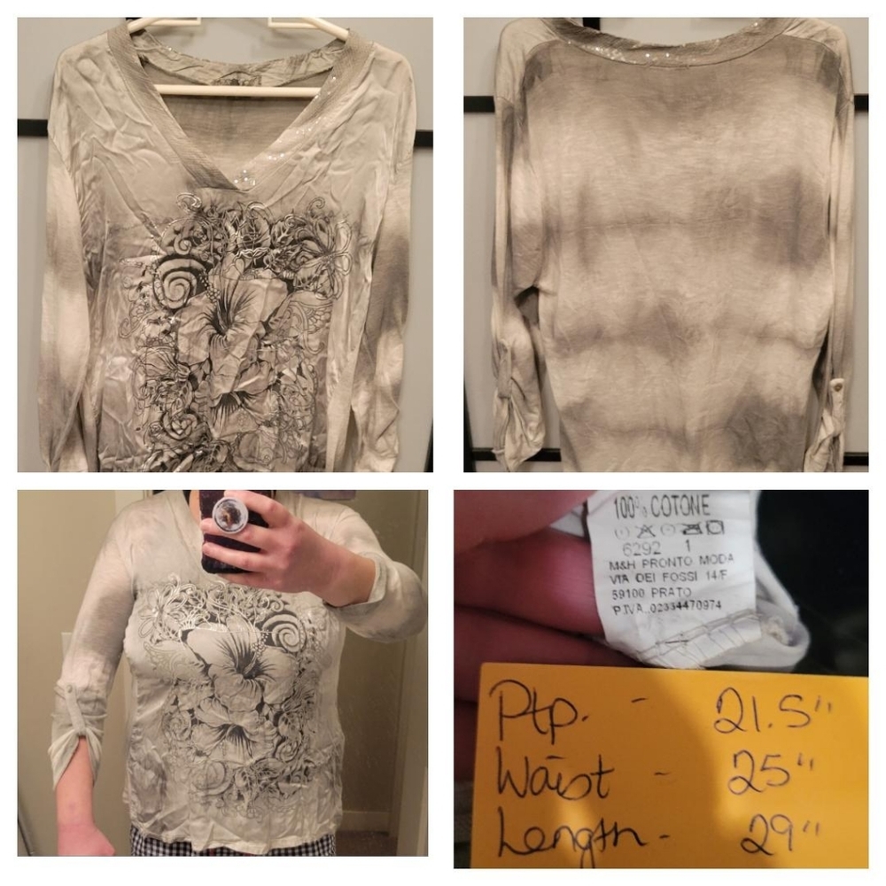 1x (see measurements) beautiful top